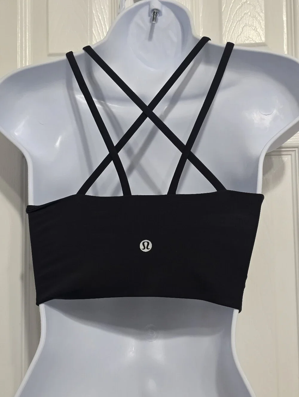 Lululemon Like a Cloud High-Neck Longline Bra.
